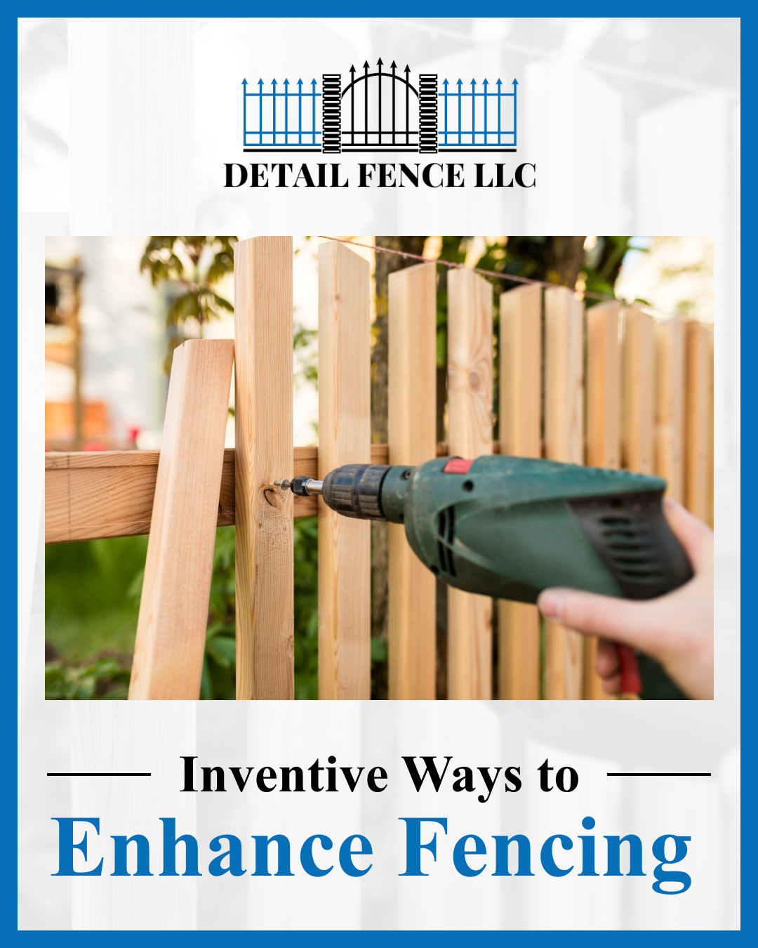 Inventive Ways to Enhance Fencing